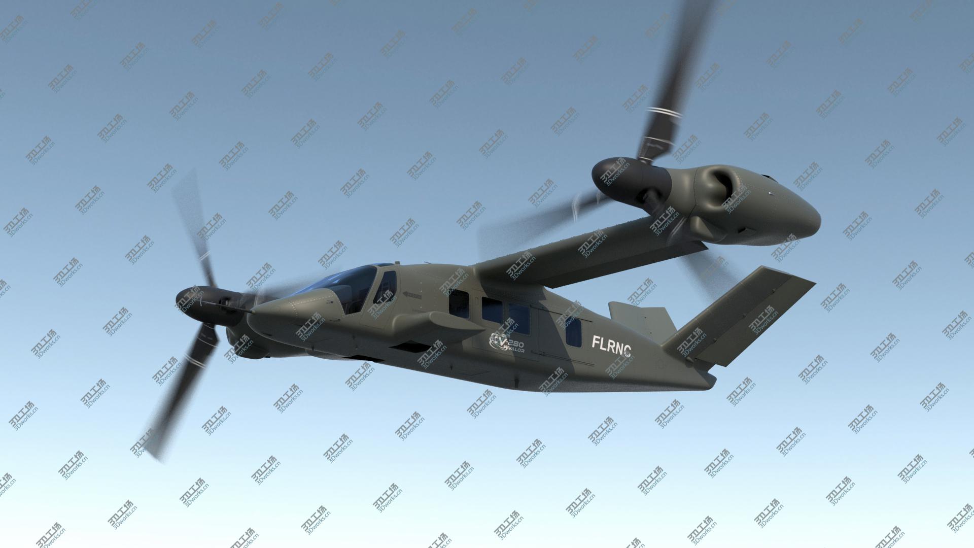 images/goods_img/20210313/Bell V-280 Valor Tiltrotor Aircraft 3D model/2.jpg